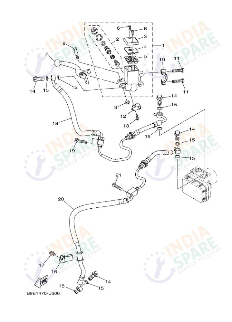 FRONT MASTER CYLINDER